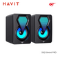 Haut-parleurs Gaming HAVIT SK210mini PRO RGB