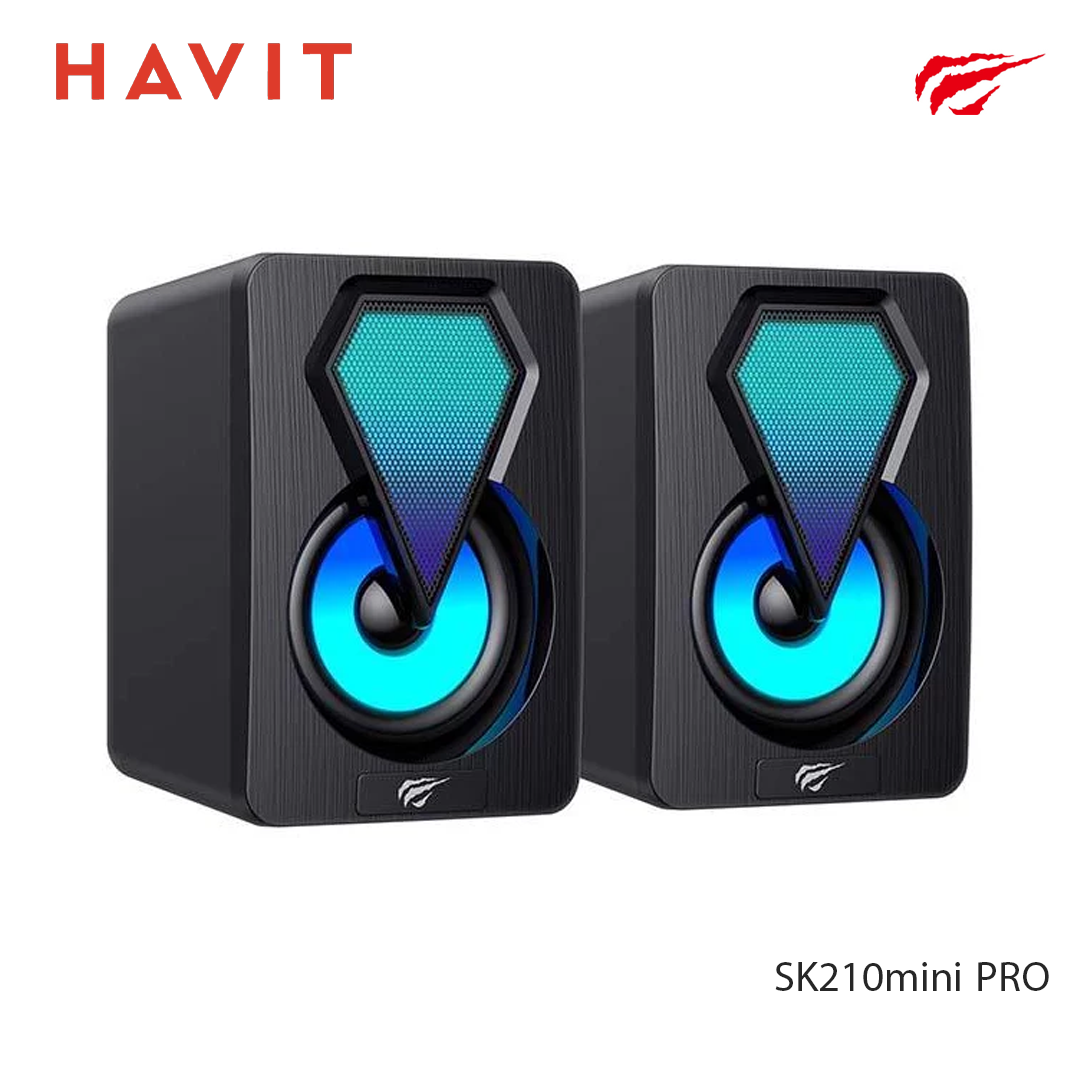 Haut-parleurs Gaming HAVIT SK210mini PRO RGB