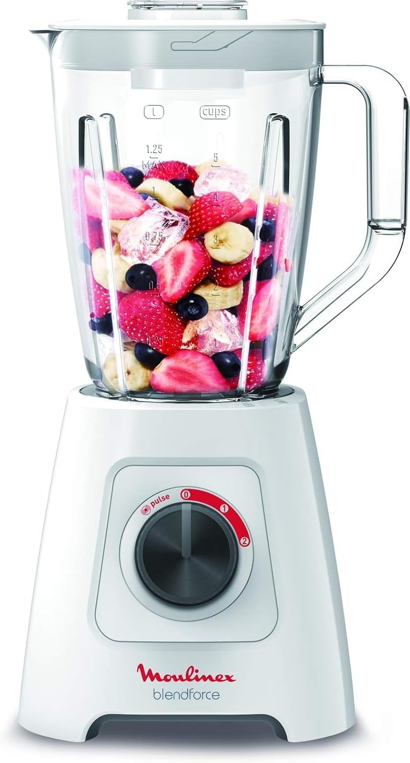 Moulinex – LM423125 – Blender Blendforce - Bol 2 L et Puissance 600 W