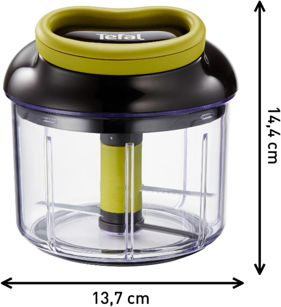 Tefal K1320404 5 Seconds Chopper – Hachoir manuel 900 ml
