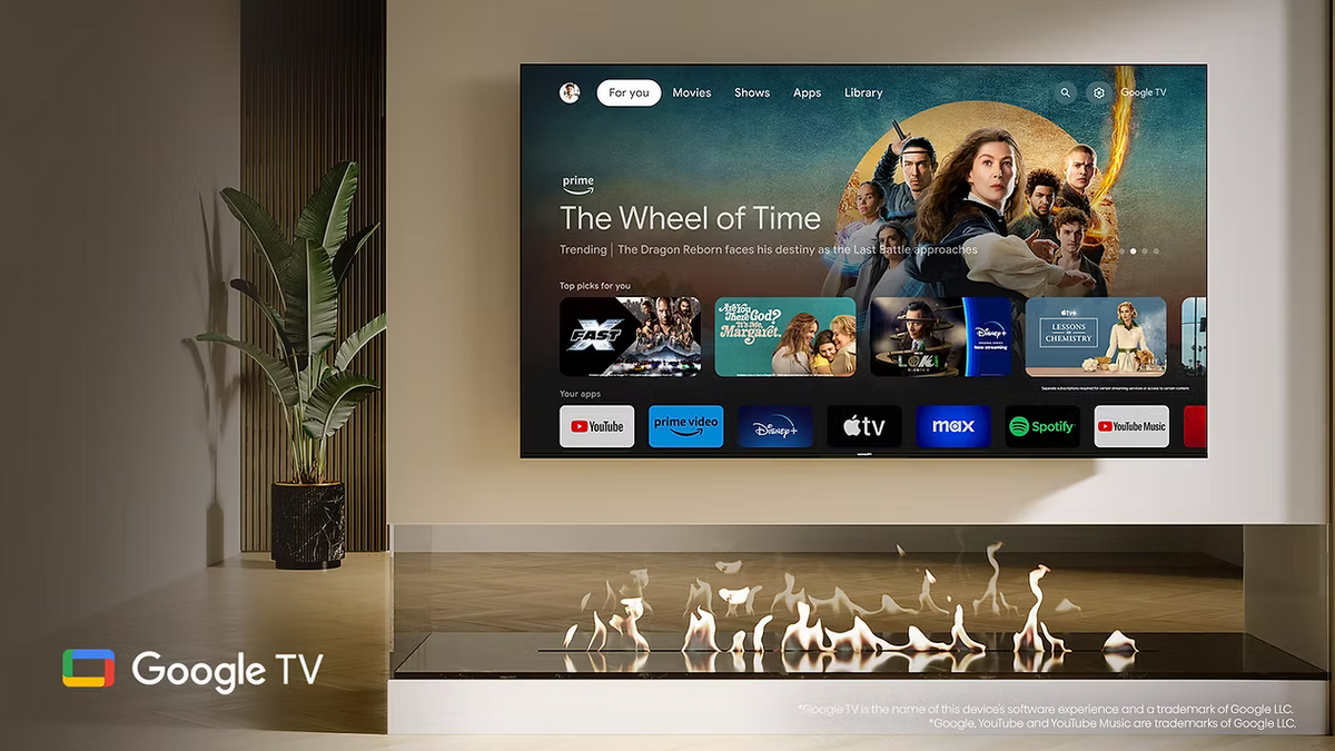 Hisense 75A6N – Televiseur 75 Pouces 4K UHD Smart TV (Google TV / Dolby Vision / 4K AI Upscaler)