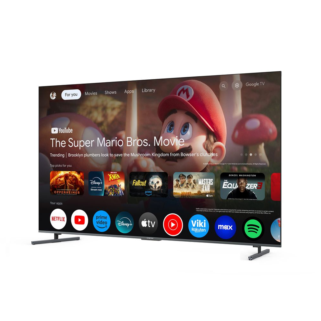 Téléviseur STREAM 85" Mini LED 4K UHD Smart Google TV (144Hz)