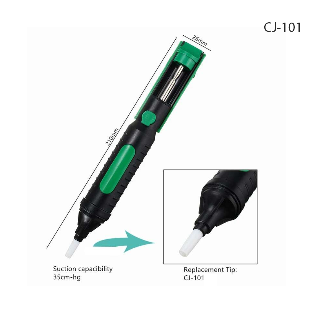 Pompe a Dessouder Manuelle CJ-101 – Outil de Désoudage pour Électronique