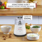 Moulinex – DPA141 – Moulinette Hachoir Électrique 4-en-1 - Puissance 1000 W