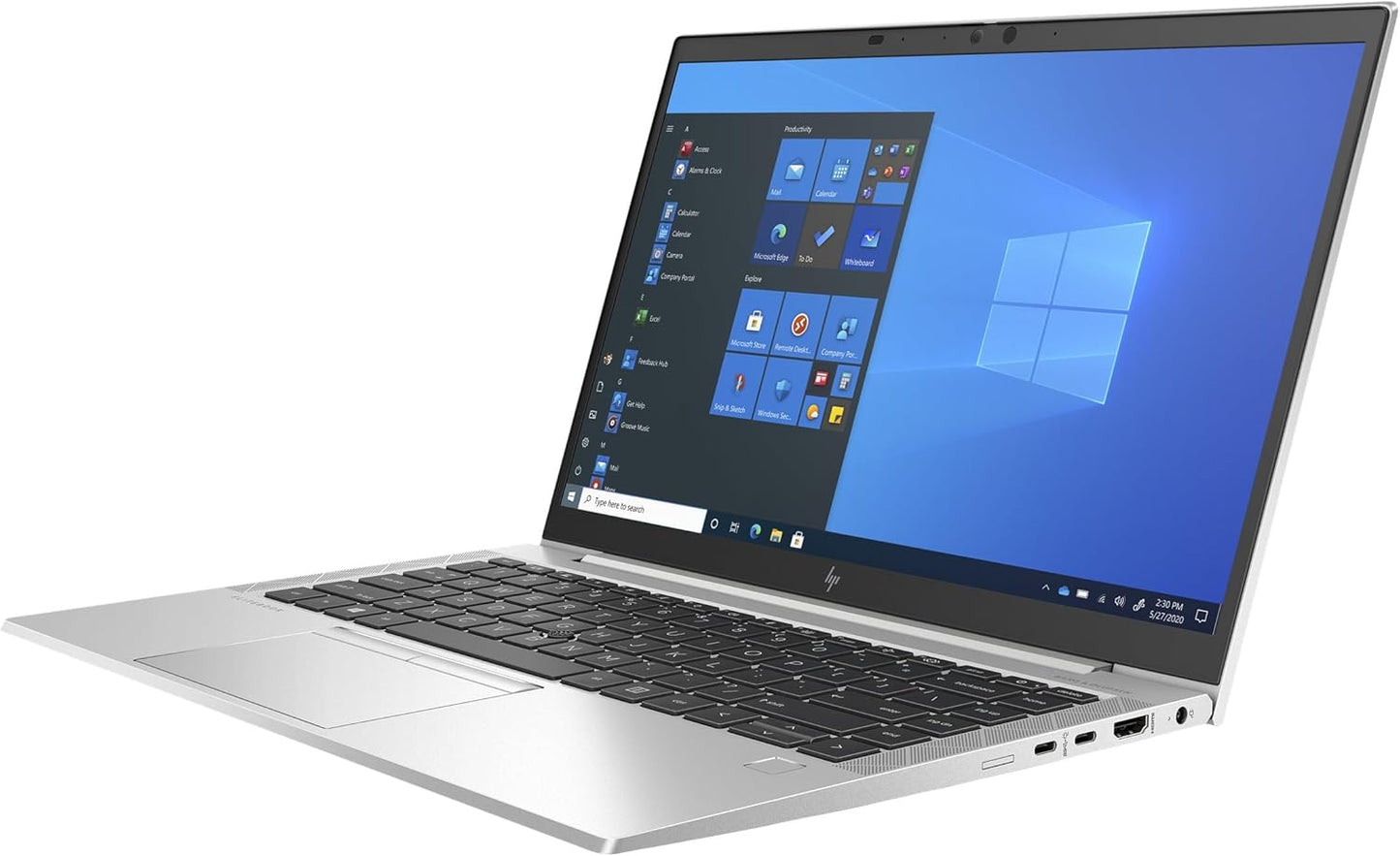 HP EliteBook 845 G8 – AMD Ryzen 5 PRO 5650U | 8GB / 16GB RAM | SSD 256GB | Écran 14″ | État Excellent