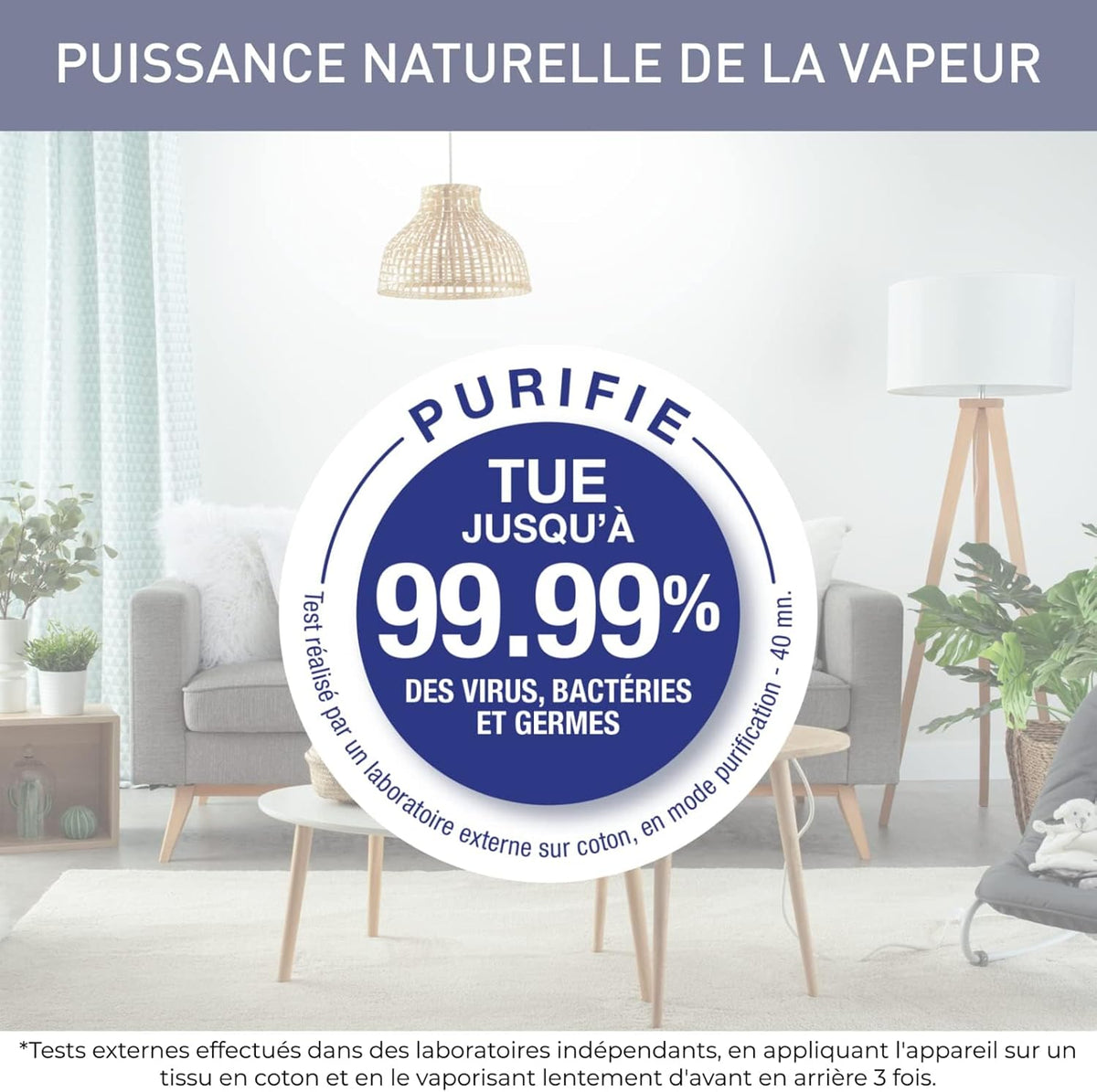 Calor – DT7130C0 – Défroisseur à Main - Puissance 1400 W