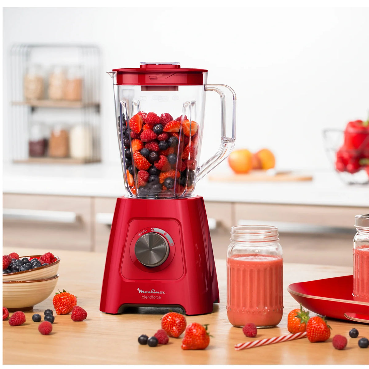 Moulinex – LM420510 – Blender de Cuisine - Bol 2 L et Puissance 600 W