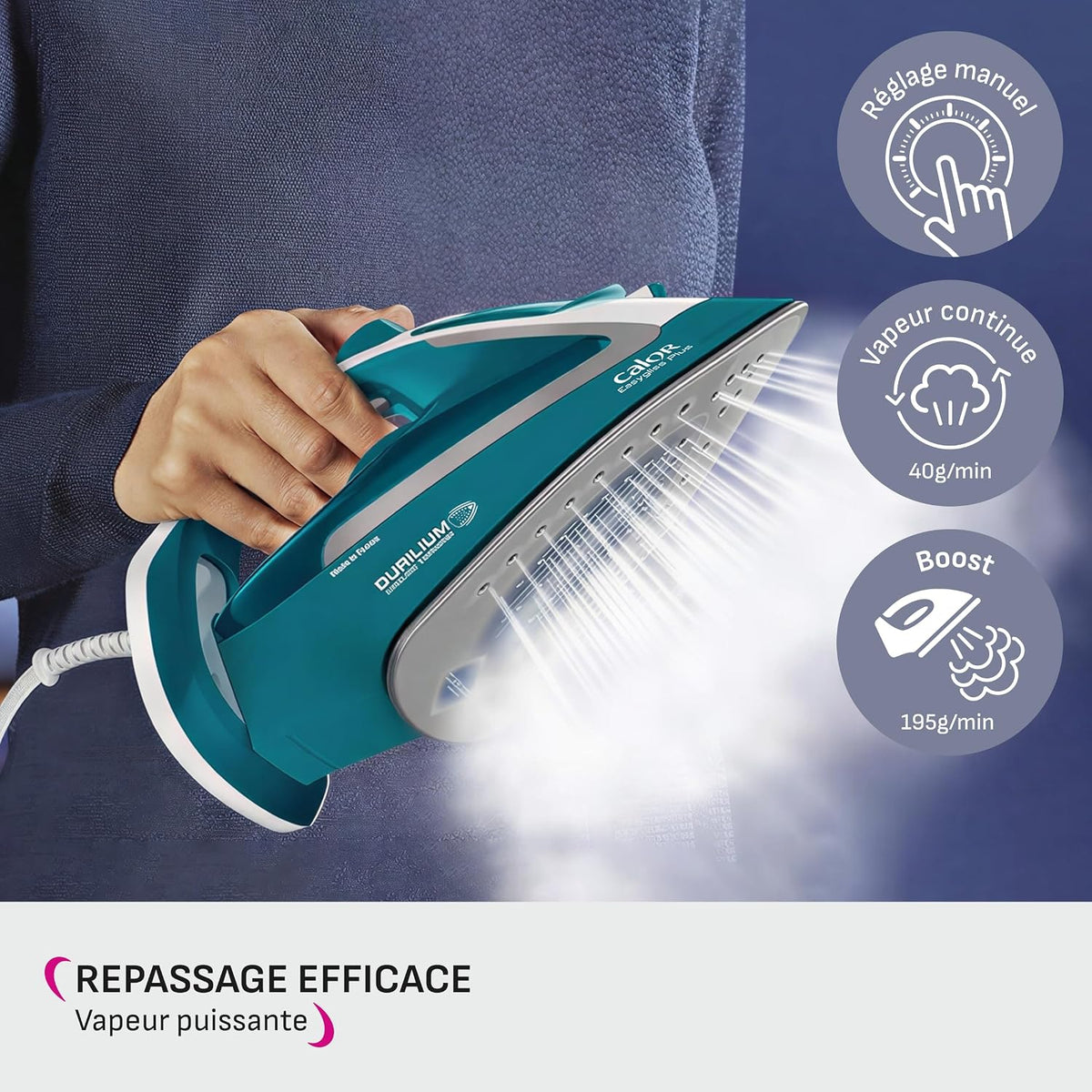 Calor – FV5718C0 – Fer à Repasser Vapeur - Puissance 2500 W