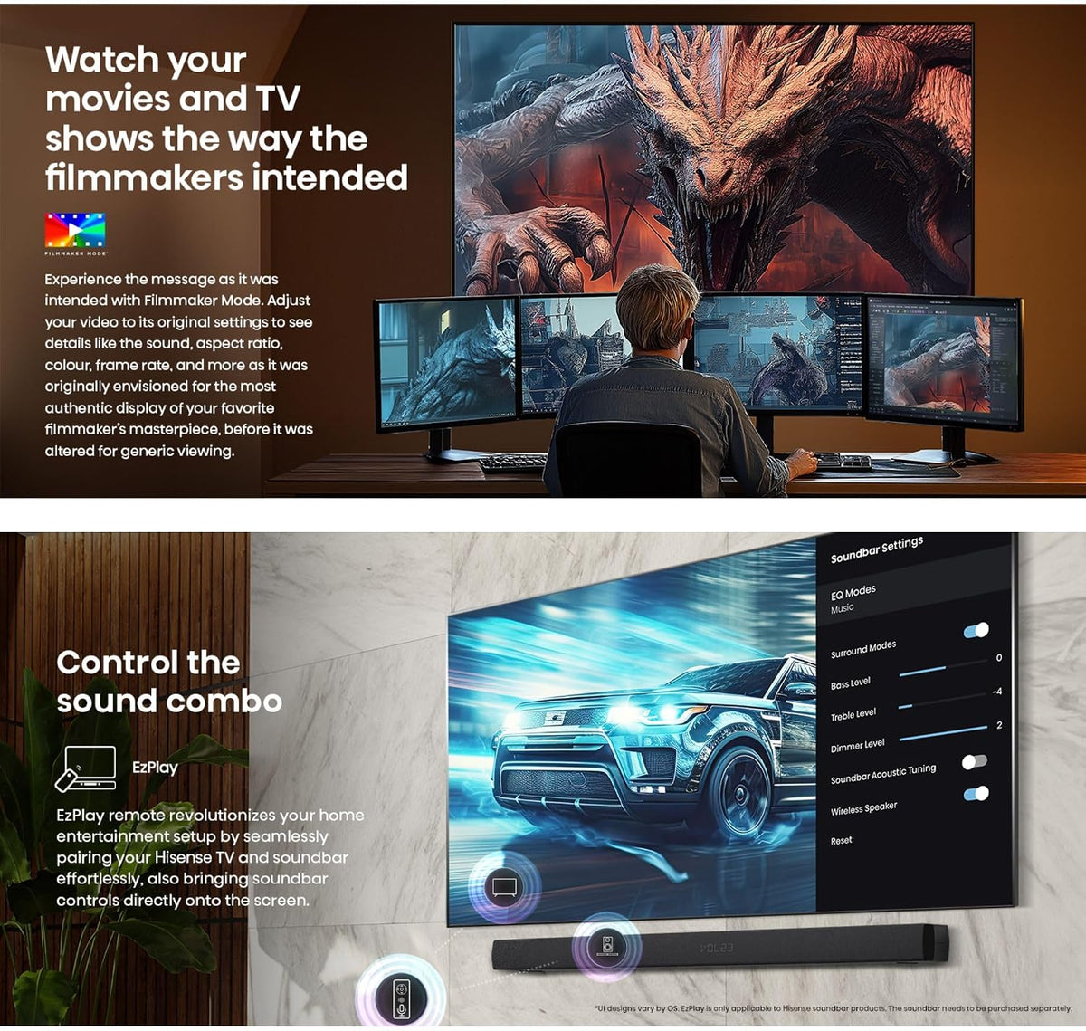 Hisense 65Q61Q – Téléviseur 65 Pouces 4K UHD Smart TV (QLED / Dolby Vision / Dolby Atmos)