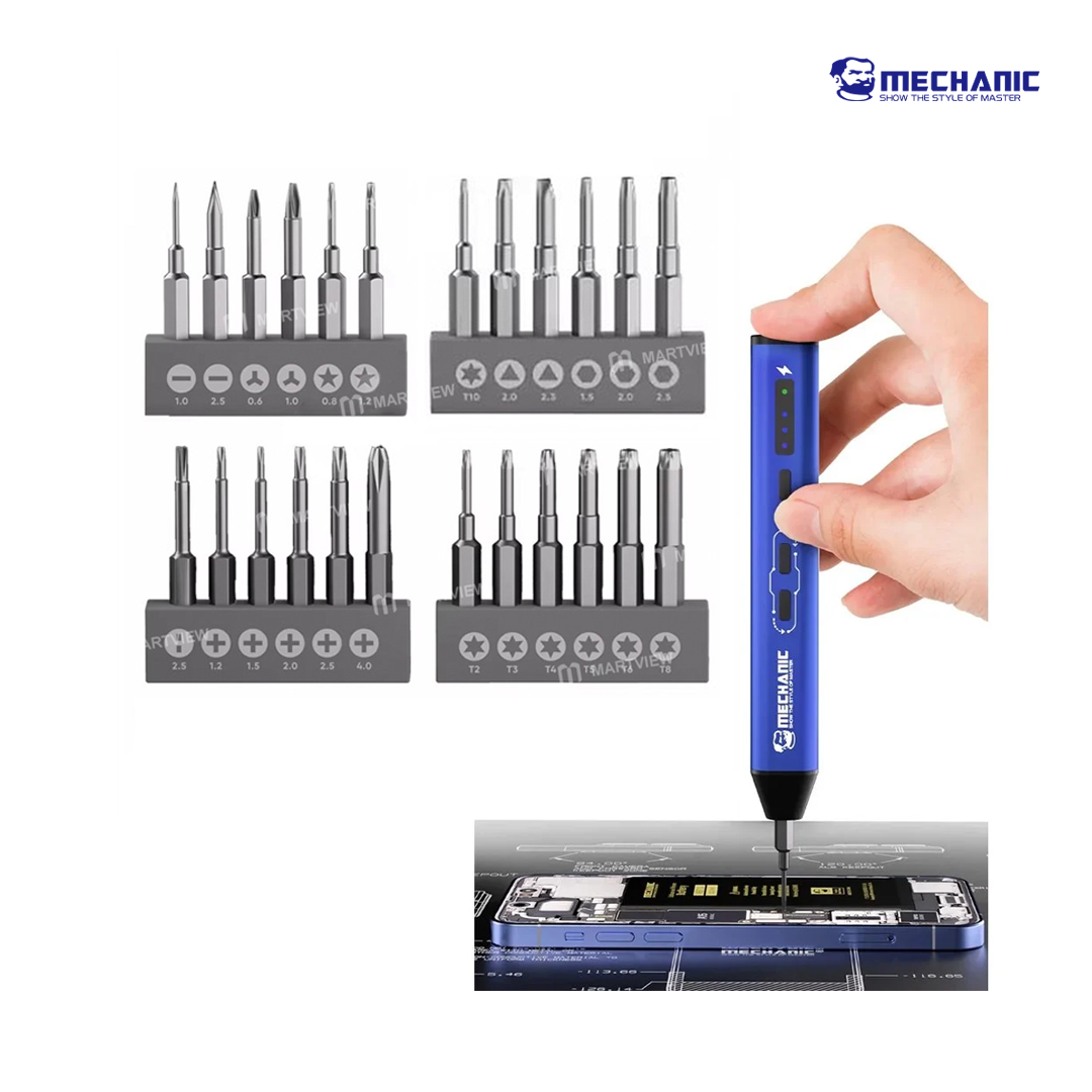 Kit de tournevis électrique de précision Mechanic ES240 (24 en 1)