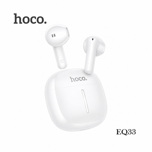Hoco EQ33 – Écouteurs TWS Bluetooth 5.4 semi intra-auriculaires
