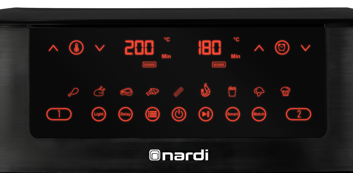 Friteuse à Air Sans Huile Double Bac - Nardi NFA900DTN