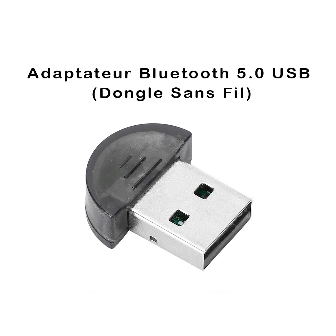 Adaptateur Bluetooth 5.0 USB (Dongle Sans Fil)