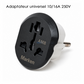 MARKEN KT168 - Adaptateur Prise Électrique Universelle 10/16A