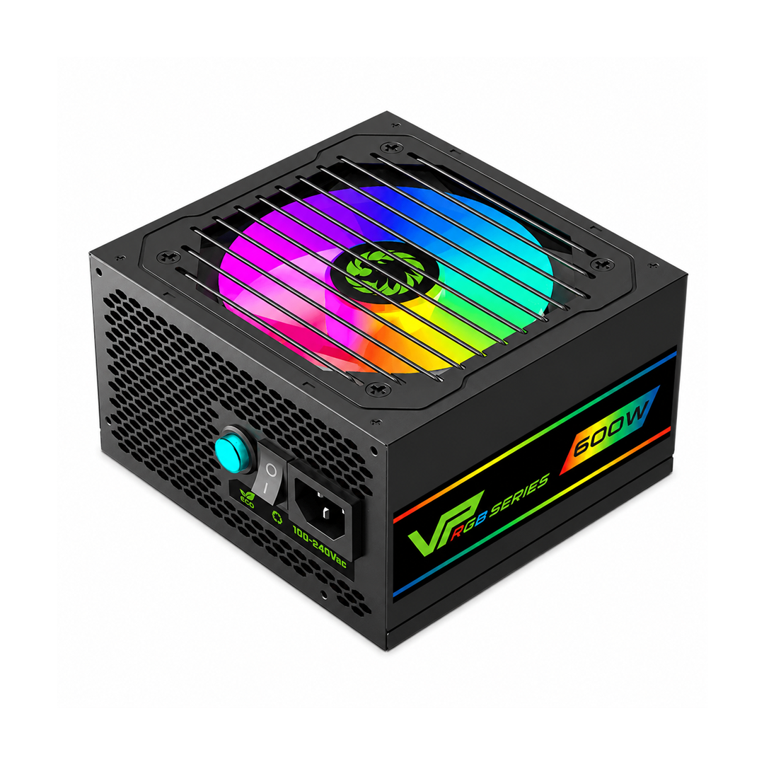 Alimentation PC GAMEMAX VP-600-RGB Black Edition - 600W, 80 Plus Bronze