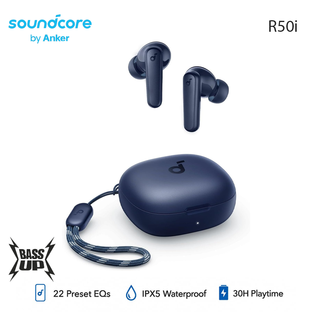 Anker Soundcore R50i – Écouteurs Bluetooth True Wireless Blue