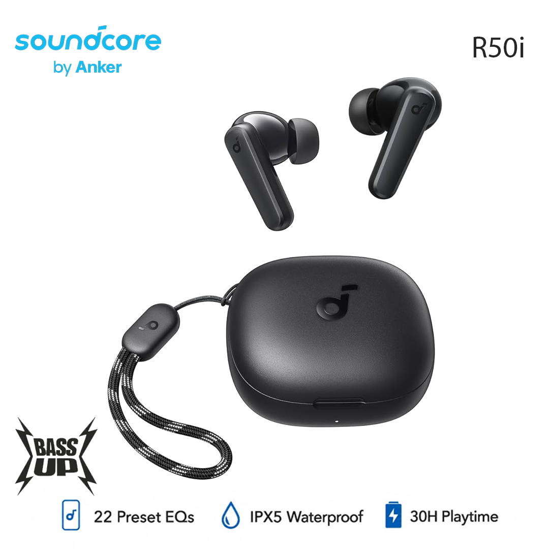 Anker Soundcore R50i – Écouteurs Bluetooth True Wireless Noir