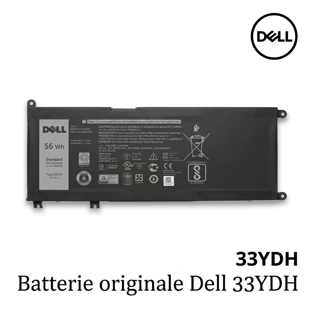Batterie originale DELL 33YDH