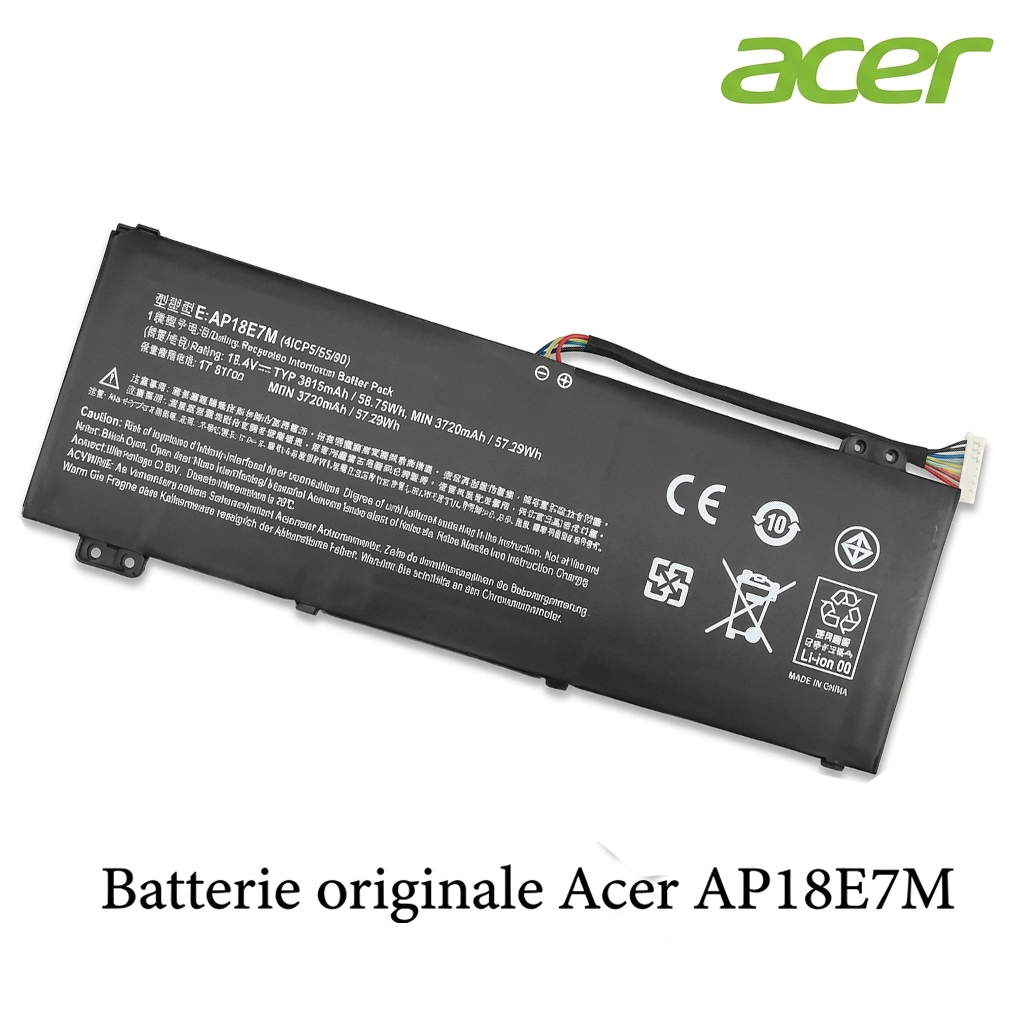 Batterie originale ACER AP18E7M