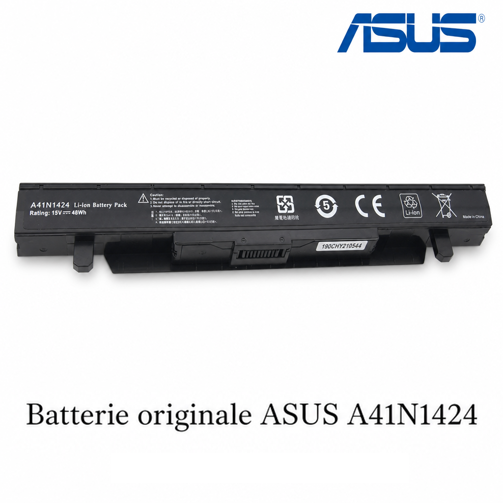 BATTERIE ASUS A41N1424 POUR ASUS ZX50J ZX50JX ZX50JX4200 ZX50JXJ4200-154ASC52X10 ZX50J X4720 Z550V