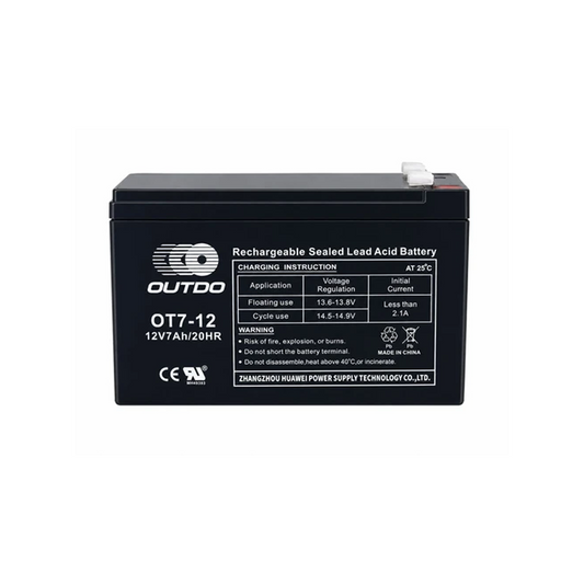 Batterie Plomb Étanche Rechargeable OUTDO OT9-12 (12V 9Ah) pour Onduleur / UPS