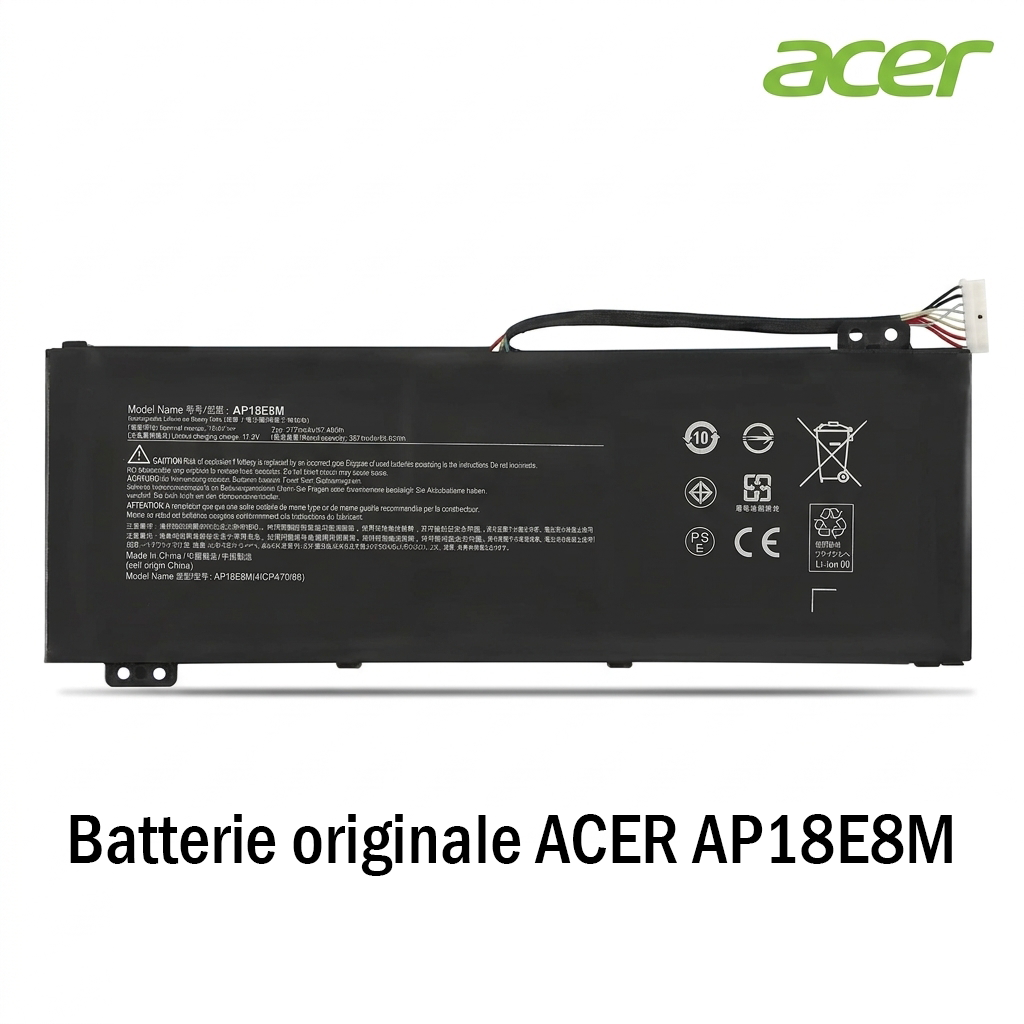 Batterie originale ACER AP18E8M
