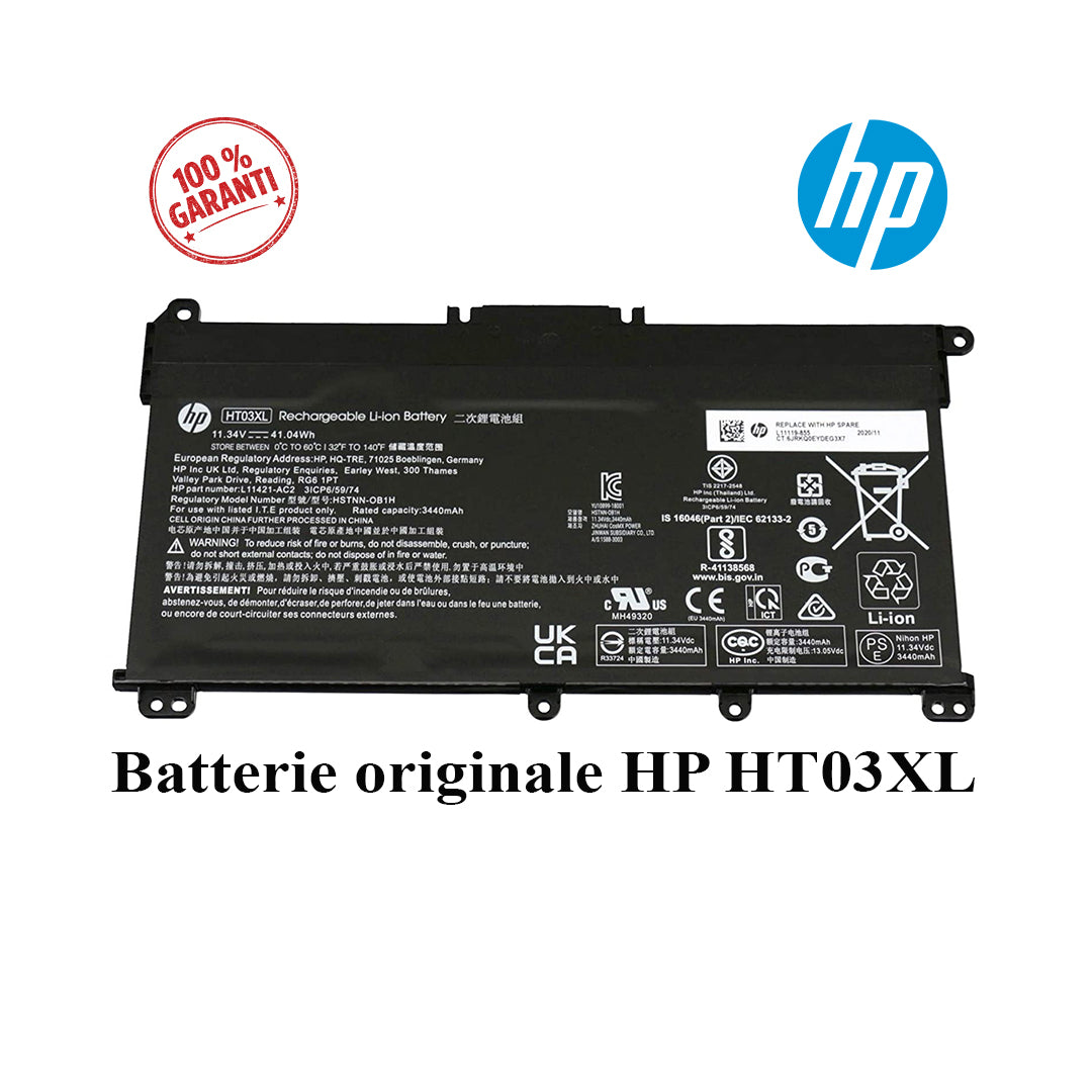 Batterie originale HP HT03XL