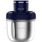 Nardi – NHA100XBL – Hachoir 5 en 1 - Puissance 350 W et 3 Bols Inox