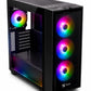 Boitier PC Gamer Pcom - Verre Trempe - Noir