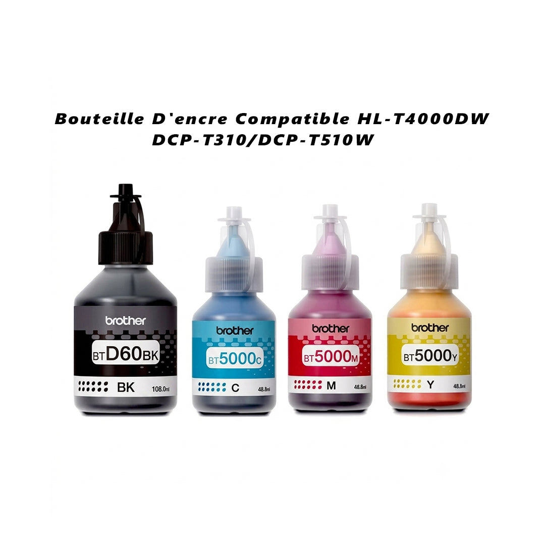 Bouteille D'encre Compatible HL-T4000DW/DCP-T310/DCP-T510W