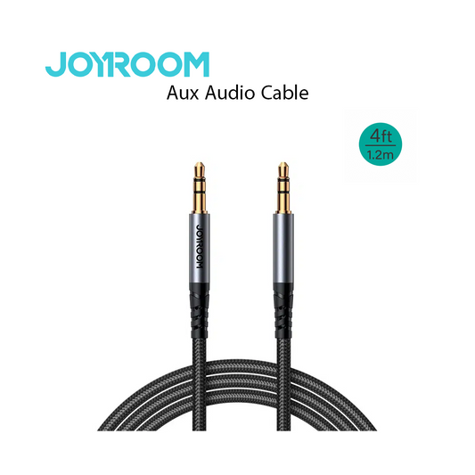 Cable Audio AUX Jack 3.5mm Mâle vers Mâle Joyroom (1.2m) - SY-A08