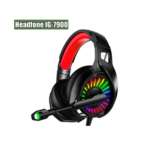 Casque Gamer RGB IG-7900 - Son Surround Virtuel 7.1 avec Micro