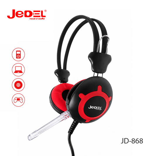 Casque Gaming Filaire Jedel JD-868 avec Micro