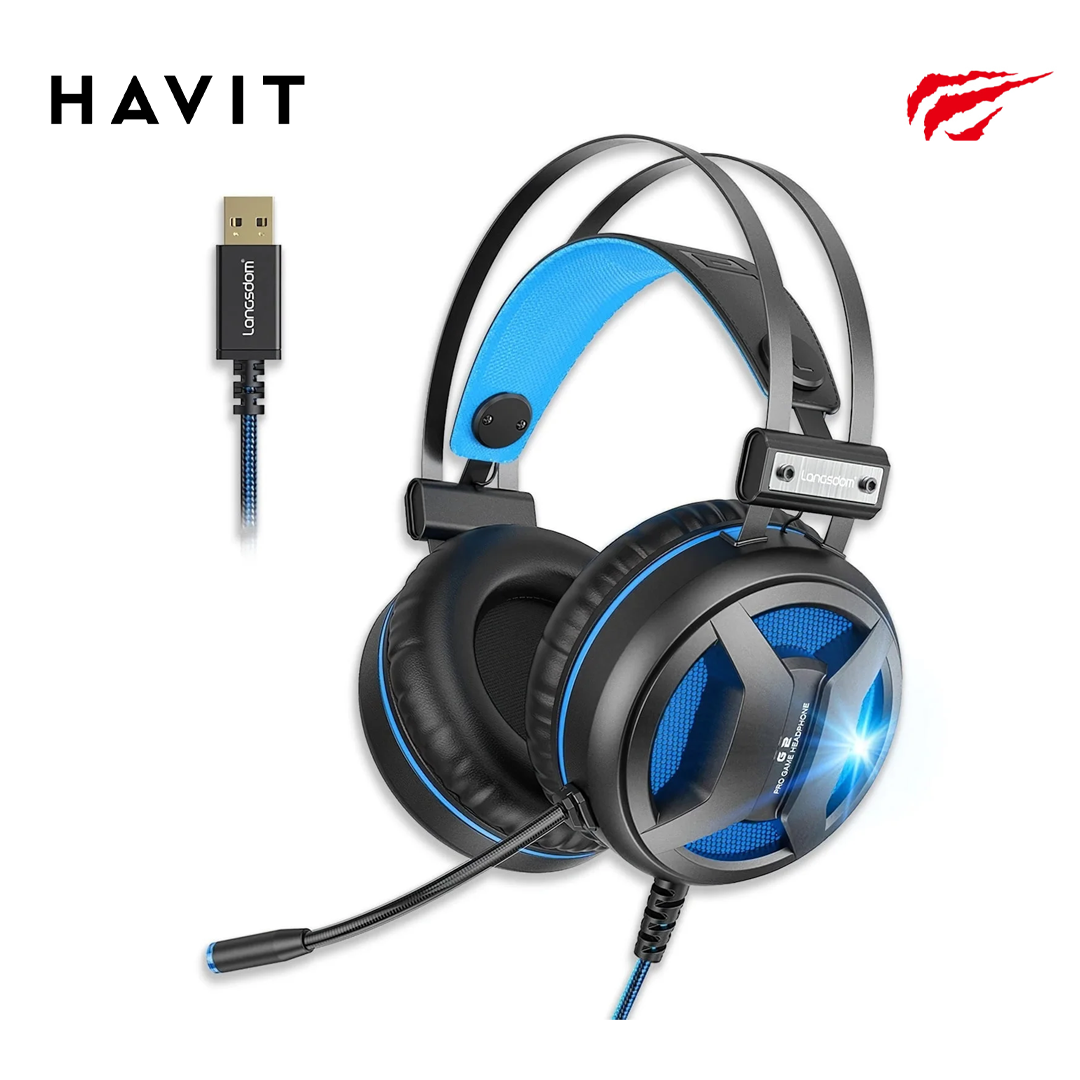 Casque Gaming HAVIT H2027U NOIR Son Surround 7.1 RGB