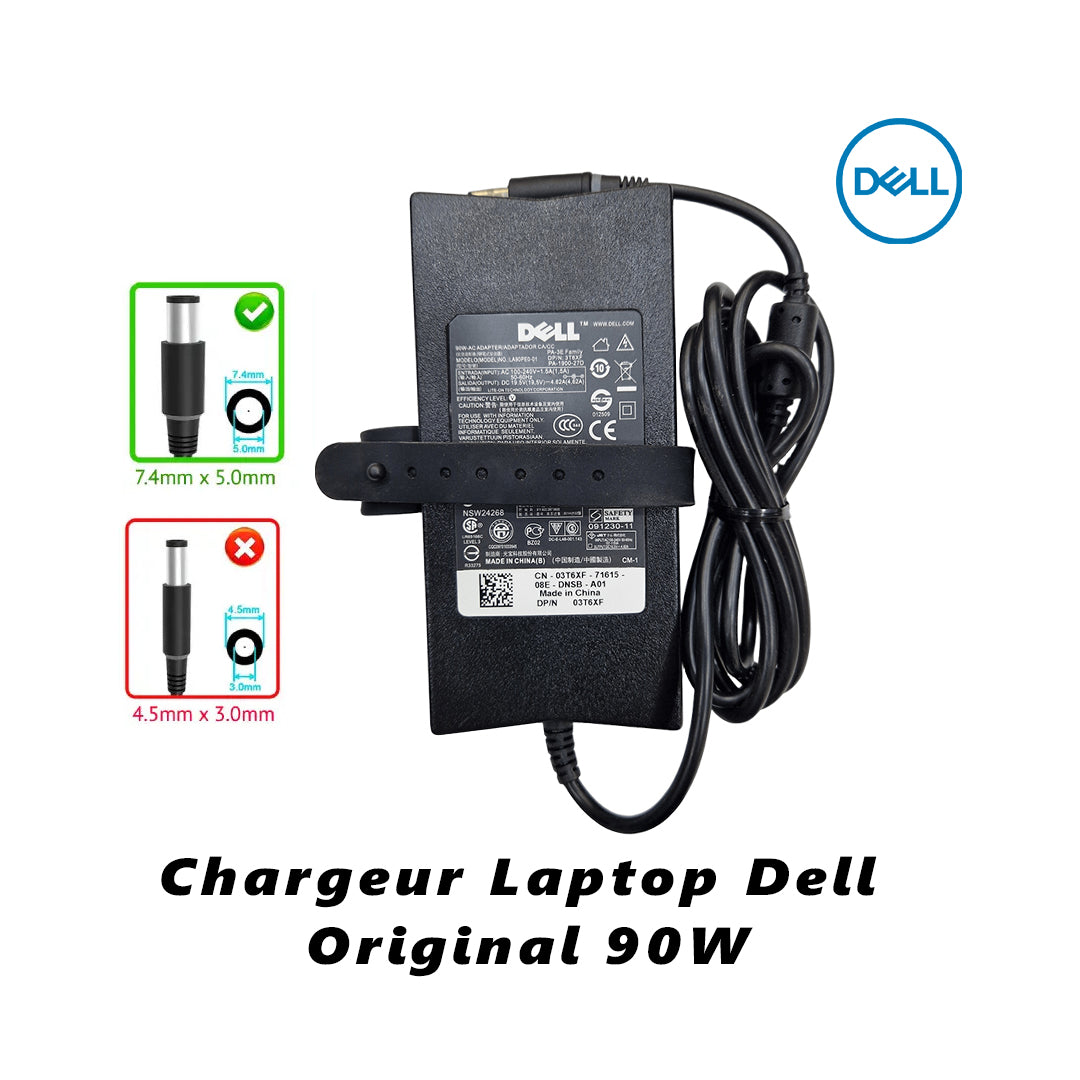 Chargeur Dell Original 90W