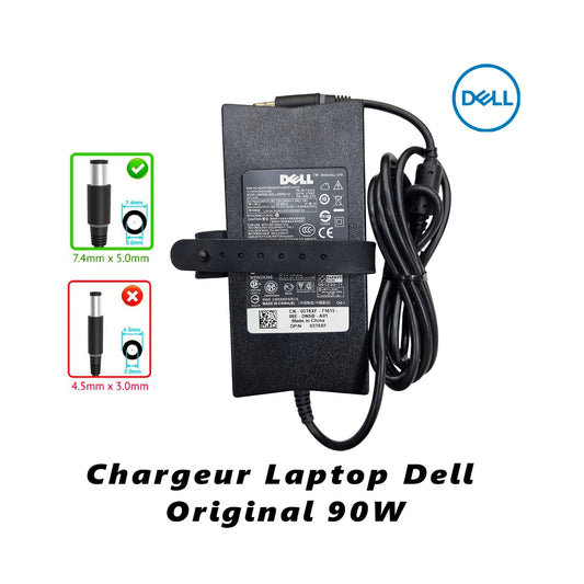 Chargeur Dell Original 90W