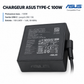 Chargeur Laptop Asus Original – 100W - 20V – 5A - Connecteur USB Type-C - État Neuf