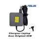 Chargeur Laptop Asus Original 65W 19V 3.42A – Fiche Noir État Neuf
