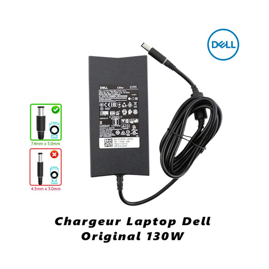 Chargeur Laptop Dell Original 130W