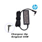 Chargeur Laptop Hp Original 45W 19.5V 2.31A – Fiche bleu pin avec Câble Trèfle En excellent état