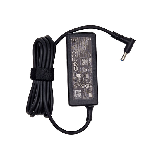 Chargeur Laptop Hp Original 45W 19.5V 2.31A – Fiche bleu pin avec Câble Trèfle En excellent état