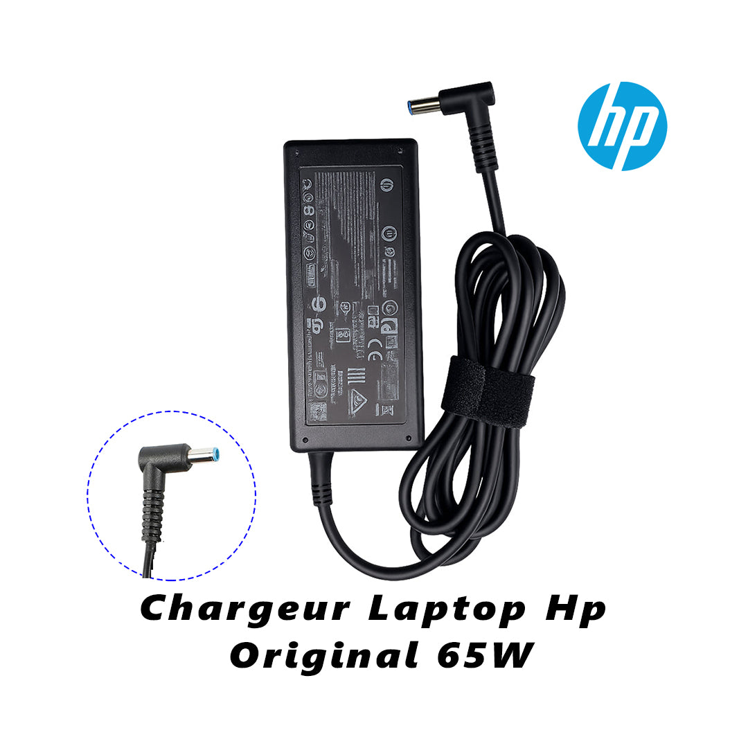 Chargeur Laptop Hp Original 65W