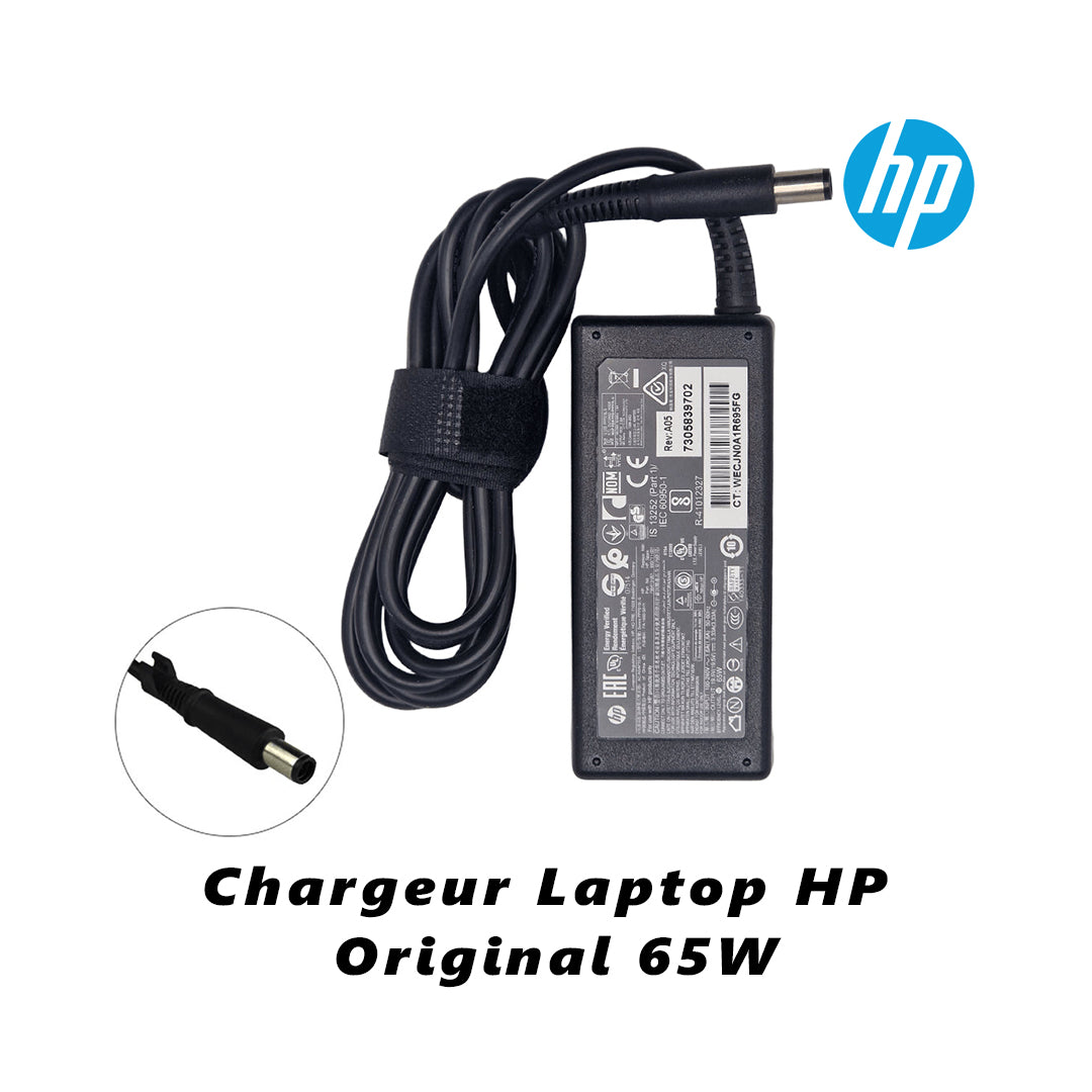 Chargeur Laptop Hp Original 65W