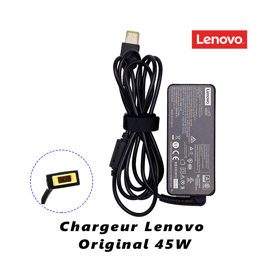 Chargeur Laptop Lenovo Original 45W