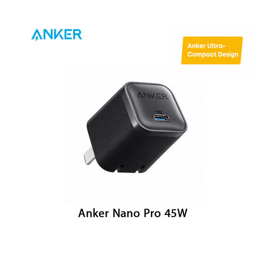 Chargeur Rapide Anker Nano Pro USB-C 45W – Ultra Compact