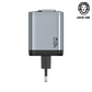 Chargeur secteur Green Lion GaN Premium 40W, ports USB-C et USB-A, câble Type-C rétractable 70cm, prise EU. Garantie 1 mois. Livraison rapide en Algéri