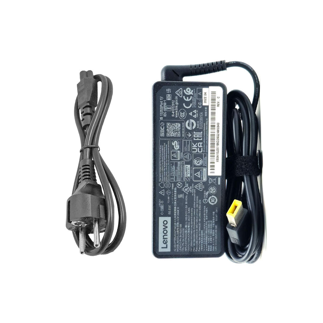 Chargeur Laptop LENOVO Original – 65W | 20V – 3.25A | Connecteur USB Pin | État Neuf