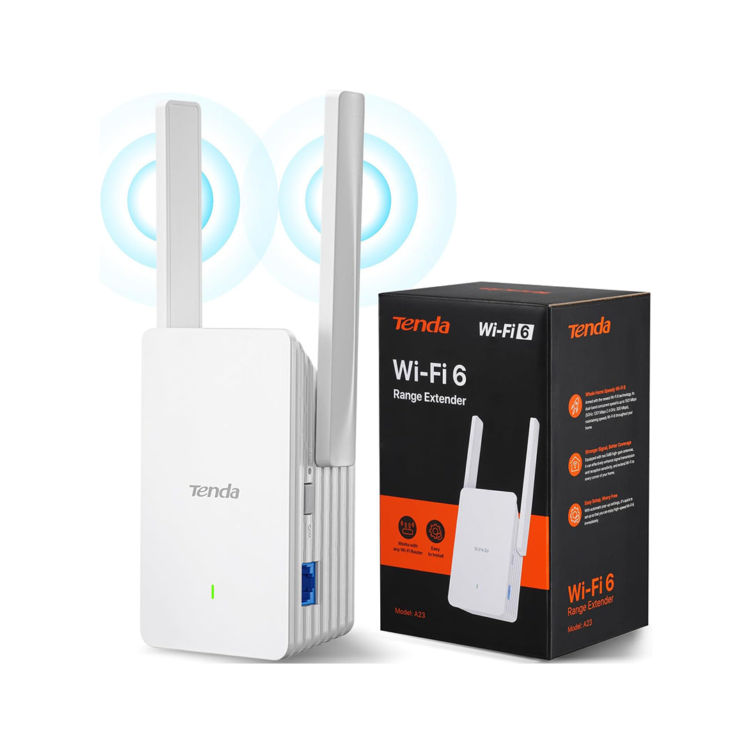 TENDA A23 – Wi-Fi 6 Range Extender AX1500 Mode Répéteur Point d’Accès