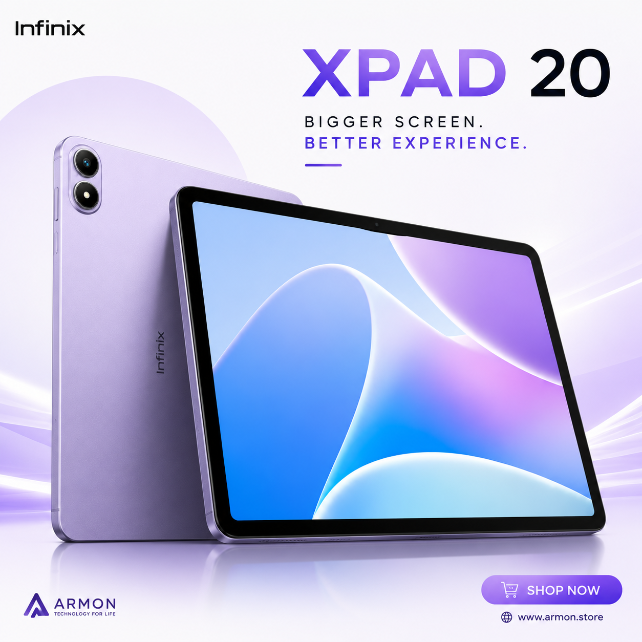 INFINIX XPAD 20 – Tablette Android 11″ FHD+