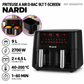 Friteuse à Air Sans Huile Double Bac - Nardi NFA900DTN